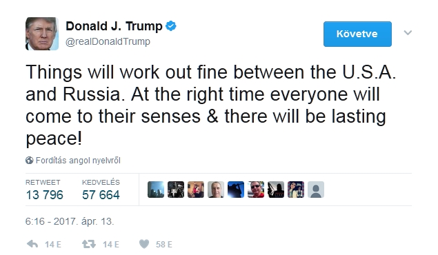 Donald Trump Twitter Russia
