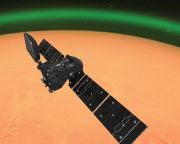 Zöld fényt észleltek a Mars légkörében