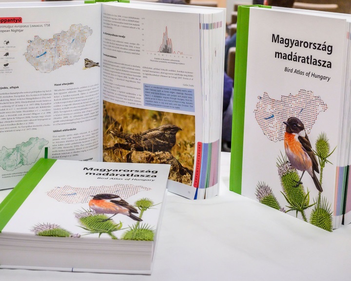 Nyomtatott formában is megjelent Magyarország első átfogó madáratlasza