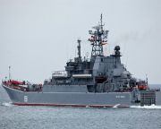 Az orosz tengerészgyalogság a szíriai partok közelében