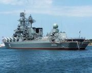 Orosz rakétacirkálót küldtek a Földközi-tenger keleti felébe