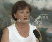 Falun Dafa kiállítás a múzeumban (Fehérvári Ilona)