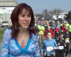 Népszerű volt a maratoni futás a DÖKE-sportolók körében (Balogh Bettina)