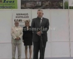17. Komlóért-Expo megnyitója (Szabó Zsolt, Polics József, Ferenczy Tamás)